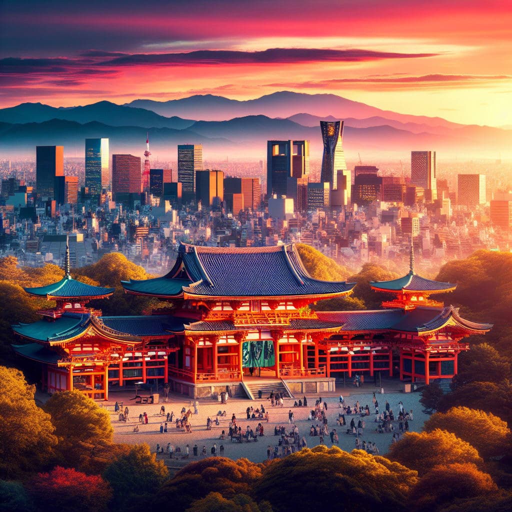 Templo Kinkaku-ji em Kyoto refletindo no lago, simbolizando tradição japonesa.