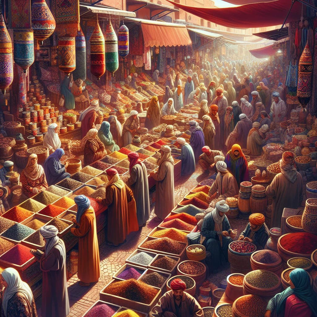 Paisagens deslumbrantes de Marrocos e Portugal, unindo cultura e gastronomia.